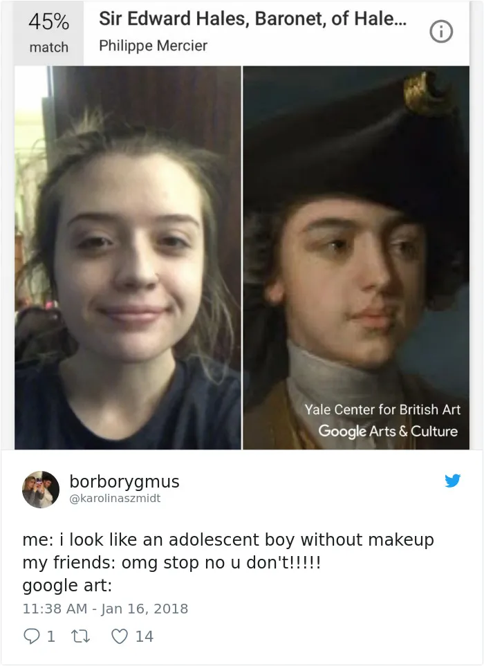 New Google App Finds Your Museum Doppelganger But Not Everyone Is Loving The Results