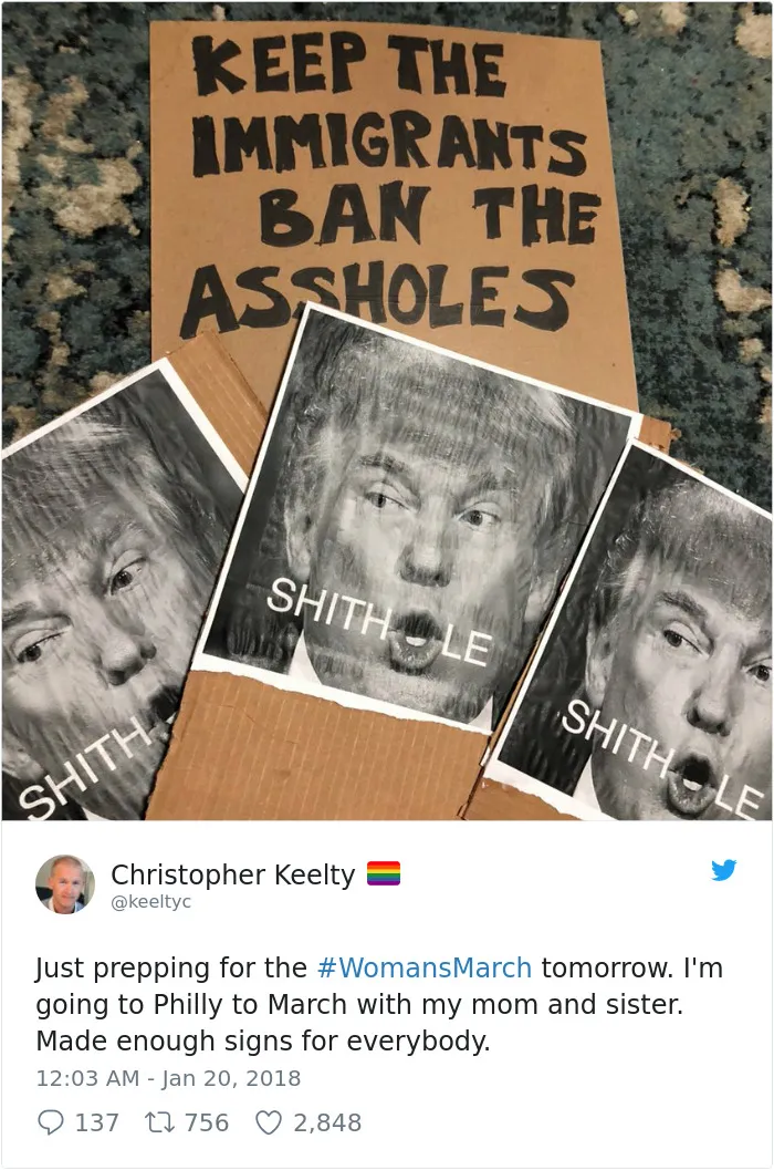 70 Of The Best Signs From The 2018 Women’s March