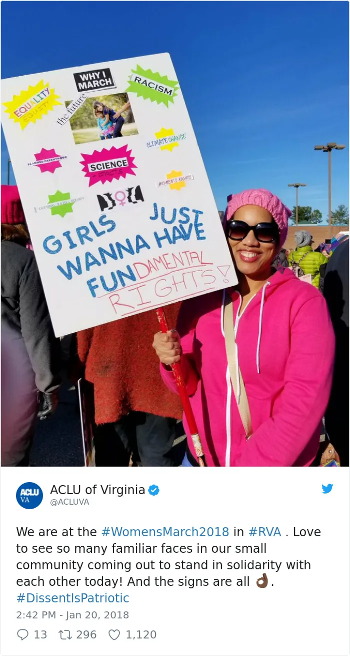 70 Of The Best Signs From The 2018 Women’s March