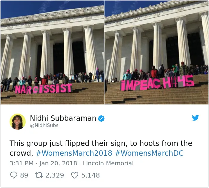 70 Of The Best Signs From The 2018 Women’s March