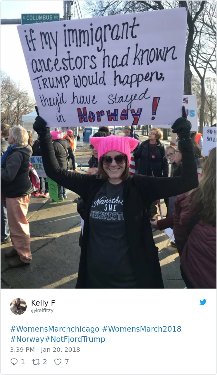 70 Of The Best Signs From The 2018 Women’s March