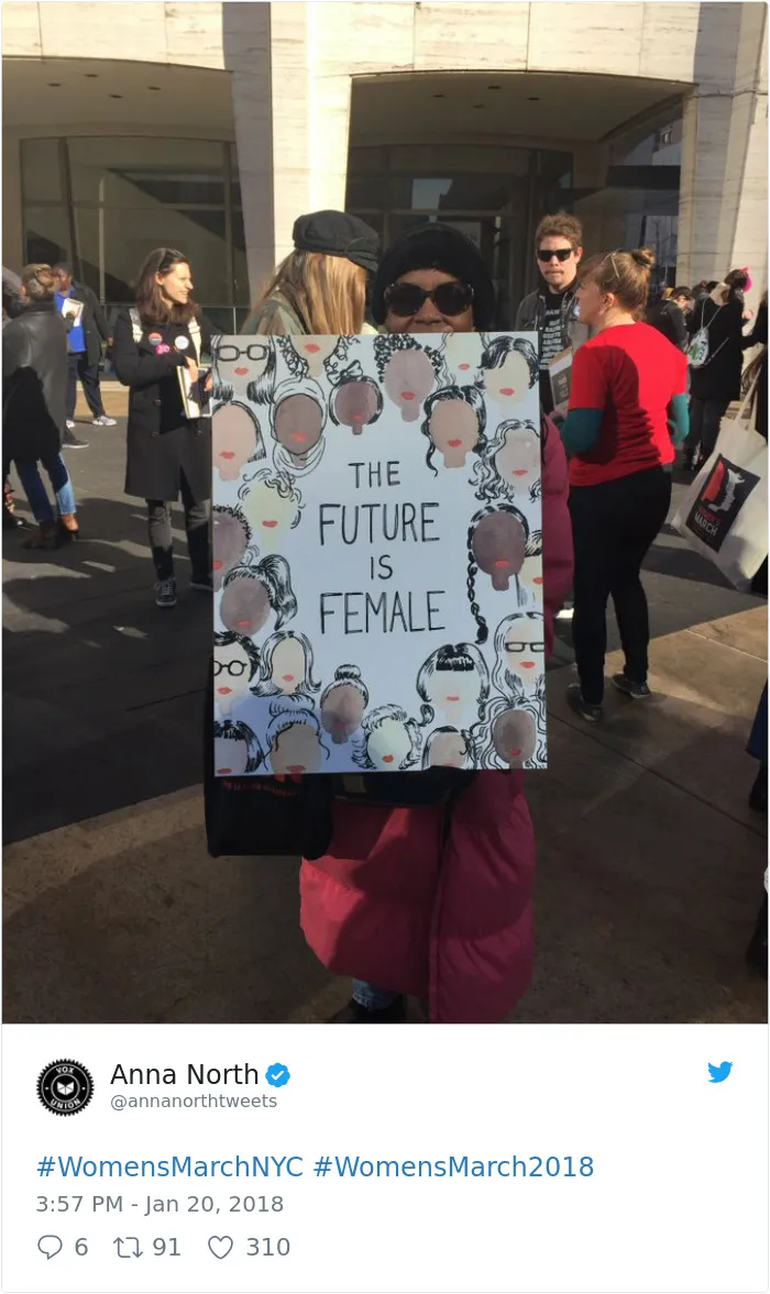 70 Of The Best Signs From The 2018 Women’s March