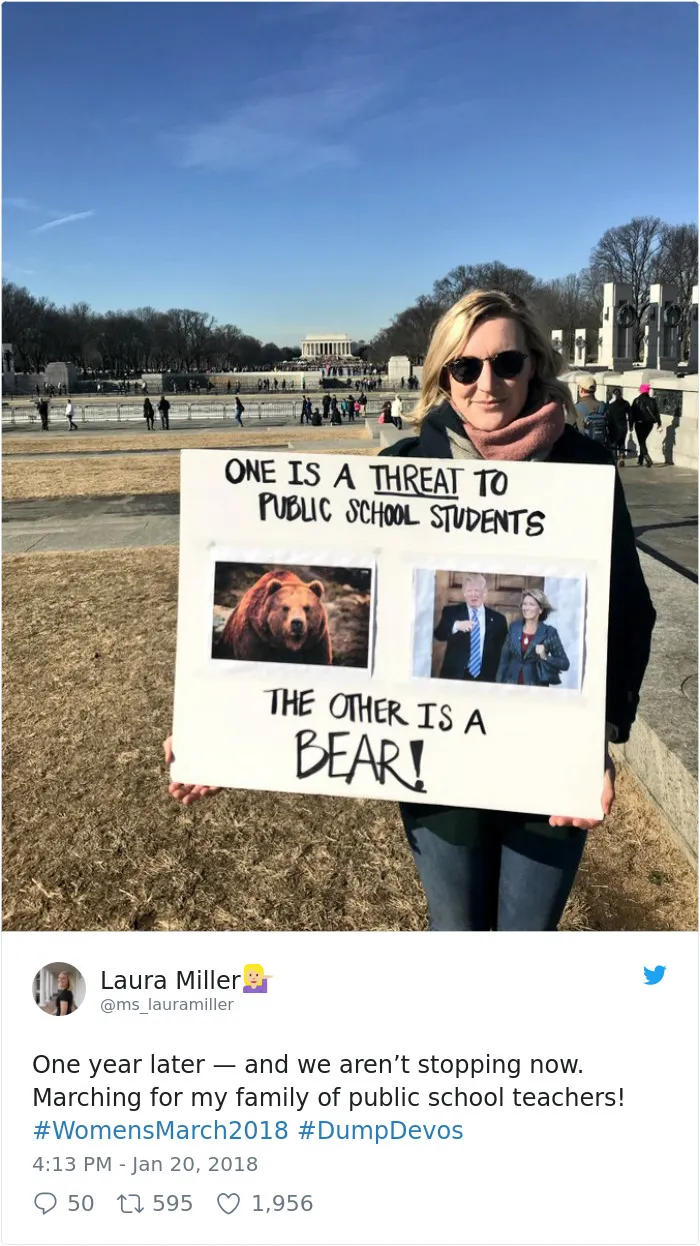 70 Of The Best Signs From The 2018 Women’s March