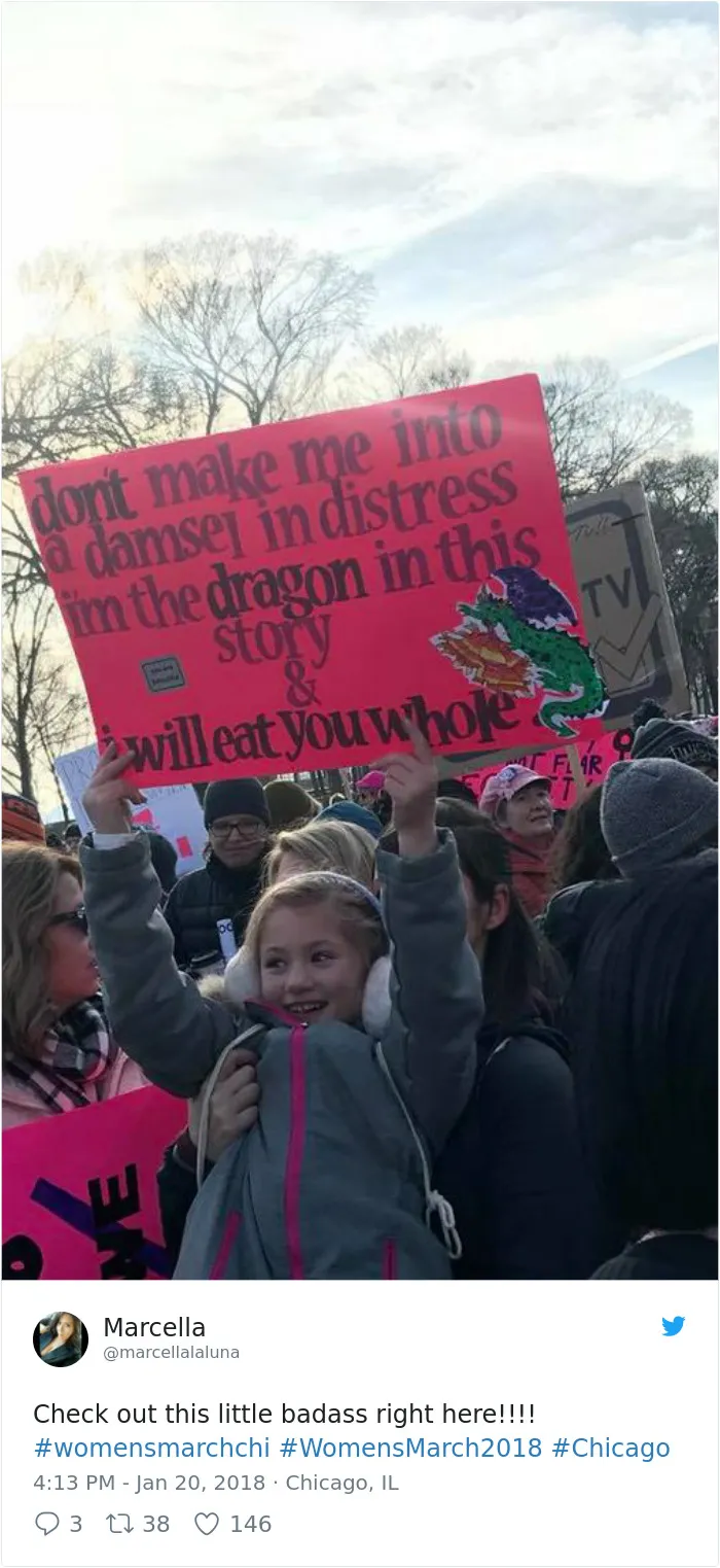 70 Of The Best Signs From The 2018 Women’s March