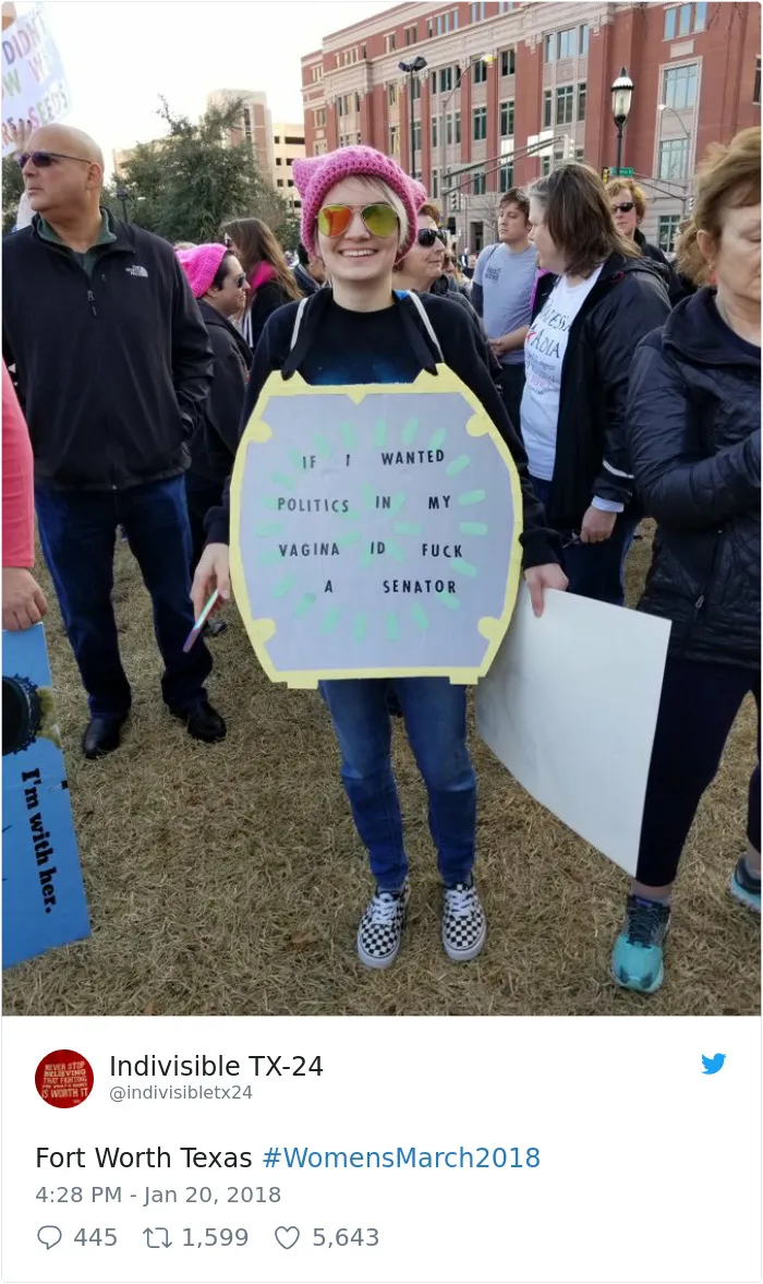 70 Of The Best Signs From The 2018 Women’s March