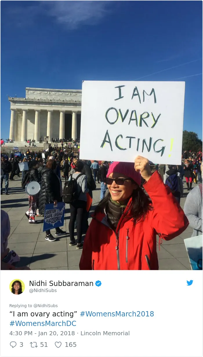 70 Of The Best Signs From The 2018 Women’s March
