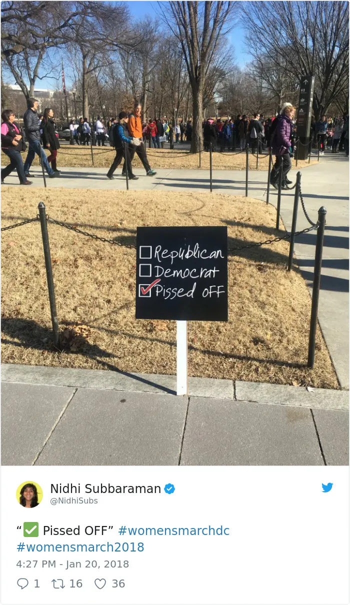 70 Of The Best Signs From The 2018 Women’s March
