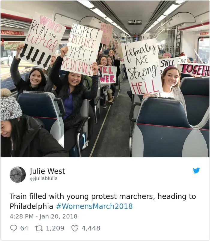 70 Of The Best Signs From The 2018 Women’s March