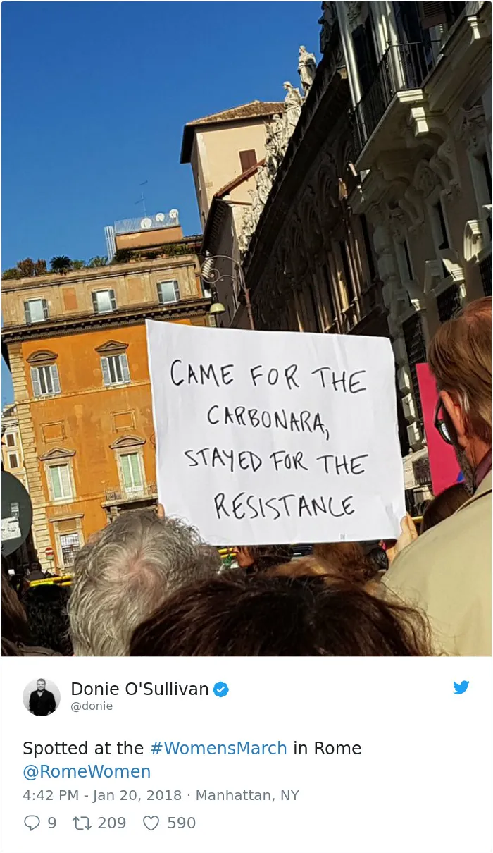 70 Of The Best Signs From The 2018 Women’s March
