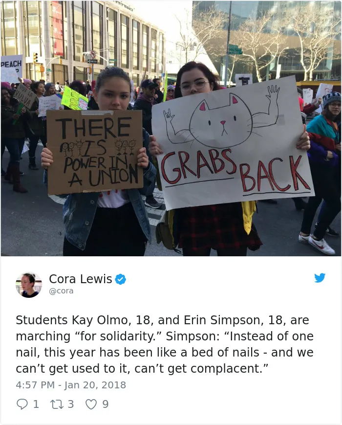 70 Of The Best Signs From The 2018 Women’s March