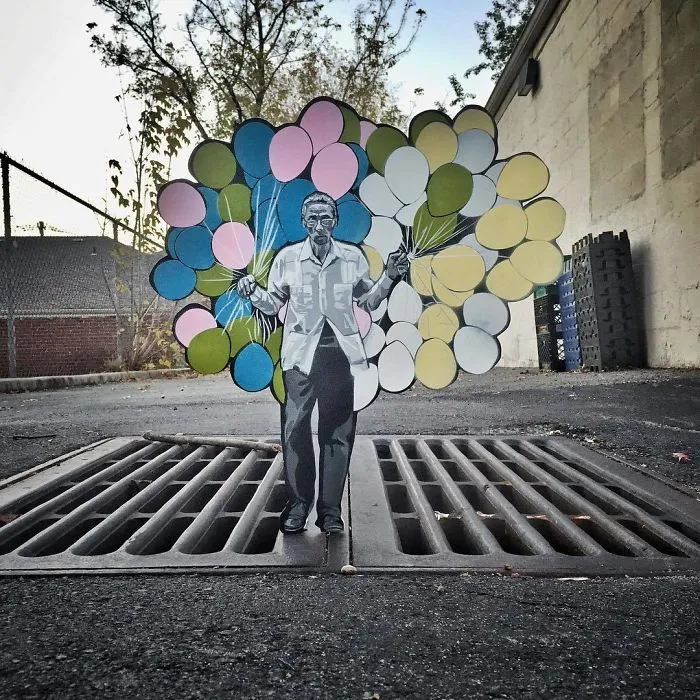 Artist Leaves Tiny Wooden Figures Around The City For People To Find