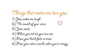 I Want Someone Who Will Say This
