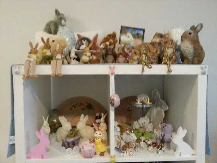 Old Pict. This Are Some Of My Bunny Things, They Are In Storage Now