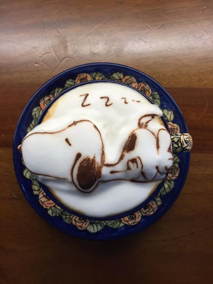 Coffee Artist Creates Impressive 3D Latte Art And It's Too Cute To Drink