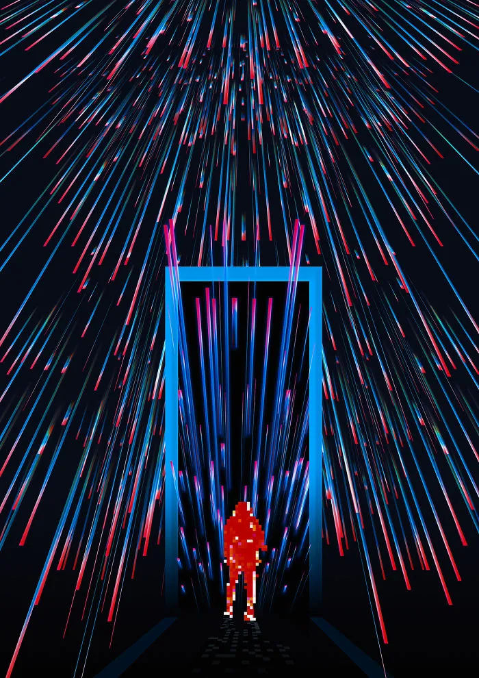 I Make Vaporwave Inspired Posters Exploring Communication In Digital World Every Day