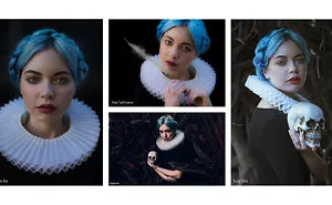 What Happens When 4 Photographers On 4 Different Sets Have 4 Minutes To Shoot The Same Model