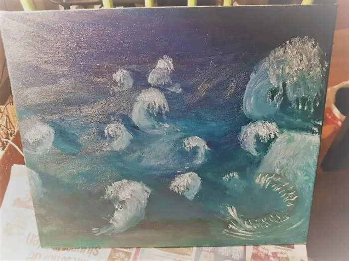 My First Oil Painting