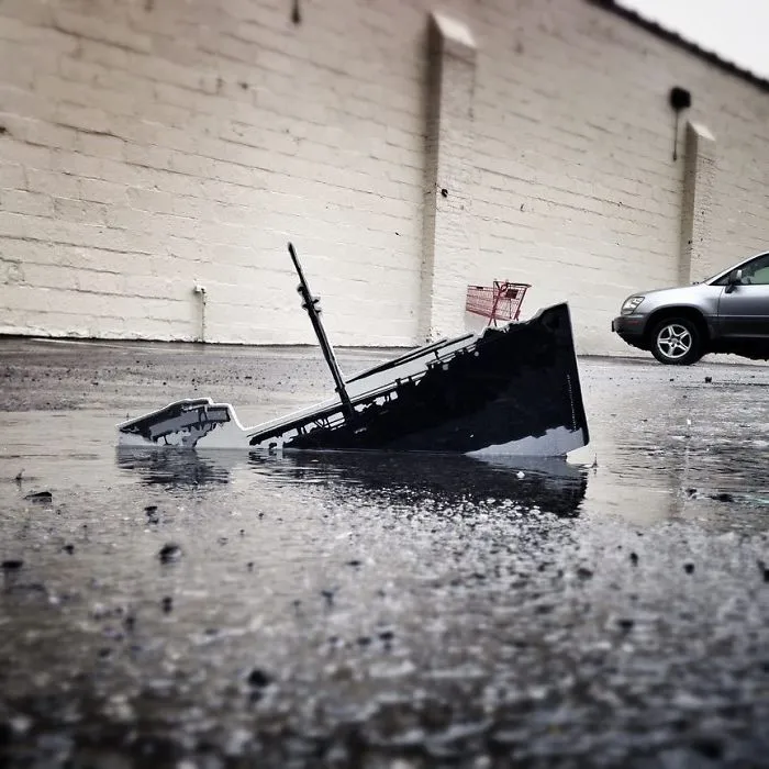 Artist Leaves Tiny Wooden Figures Around The City For People To Find