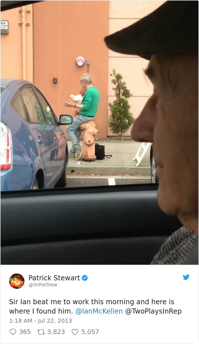 30 Of The Funniest Reasons Why Patrick Stewart And Ian McKellen Are BFFs