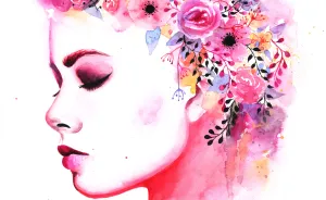 I Create Watercolour Portraits From My Emotions