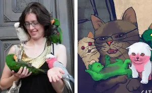 Digital Artist Turns Regular People Into Amazing Cats