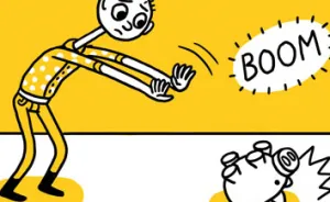 A Comics About The Sad Life Of The World's Weakest Man