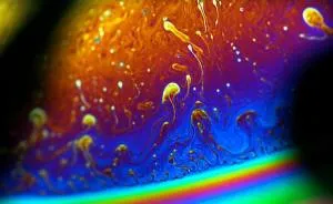 I Love The Colors Hidden In A Soap Bubbles. How Not To Get Bored In Winter?