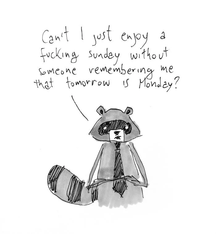 I Made A Comic About A Raccoon Dealing With Modern Life