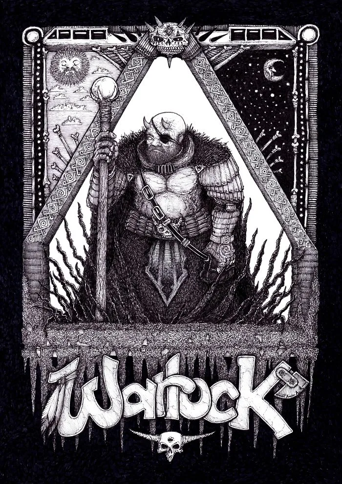 18 Awesomely Detailed Dark Fantasy Drawings