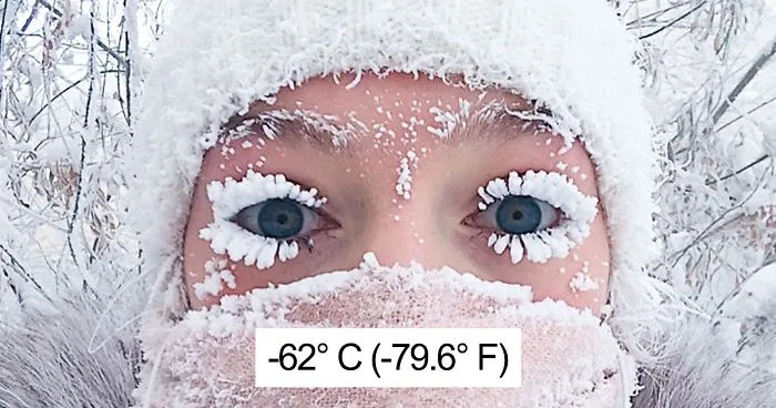 A Thermometer Just Broke At -62°C (-80°F) In The World's Coldest Village, And The Photos Are Breathtaking