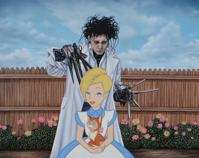 54 Controversial Illustrations Show Disney Characters Living In Modern Times