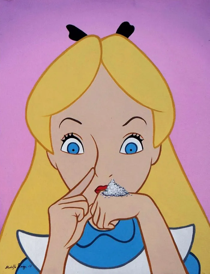 54 Controversial Illustrations Show Disney Characters Living In Modern Times