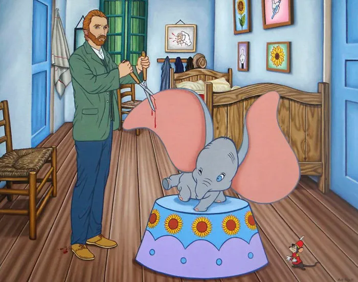 54 Controversial Illustrations Show Disney Characters Living In Modern Times