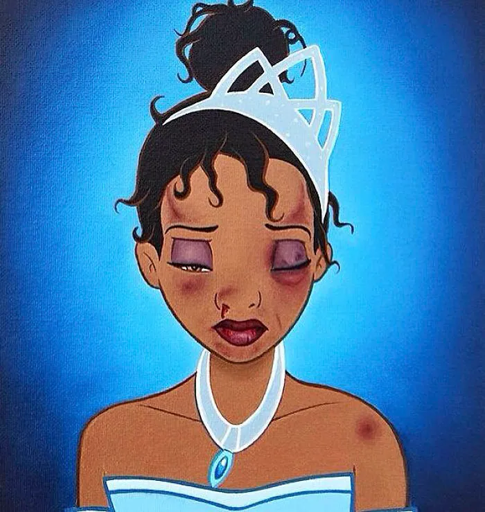 54 Controversial Illustrations Show Disney Characters Living In Modern Times