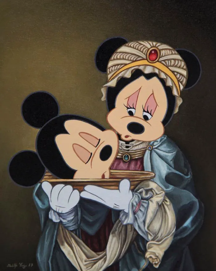 54 Controversial Illustrations Show Disney Characters Living In Modern Times