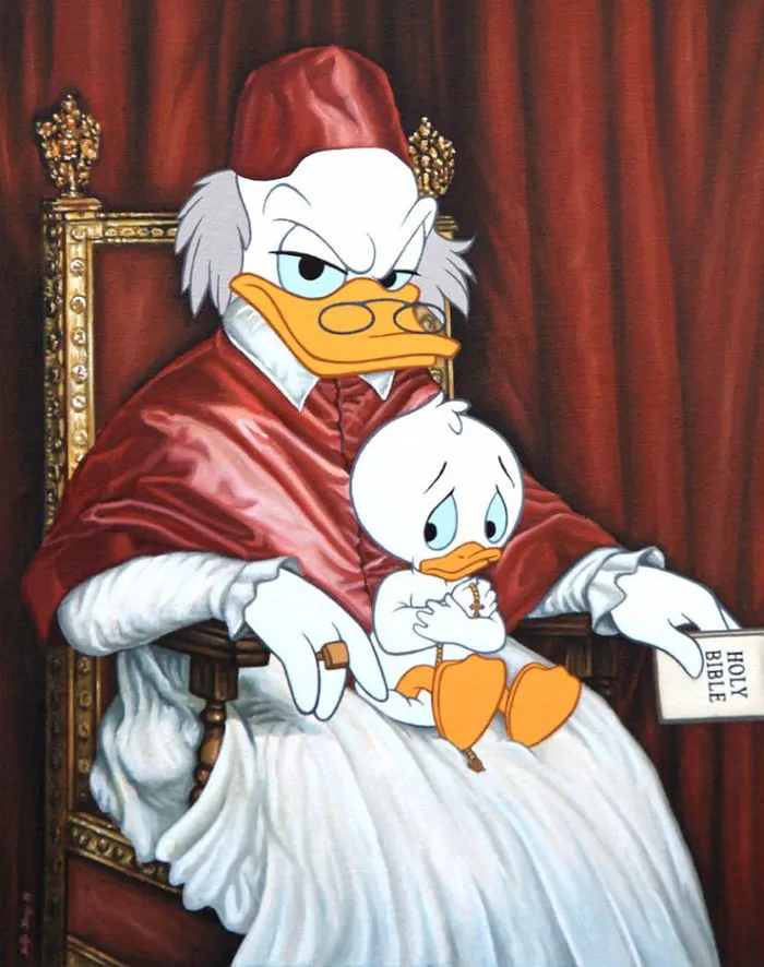 54 Controversial Illustrations Show Disney Characters Living In Modern Times