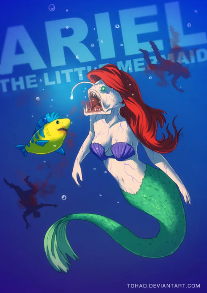 Our Beloved Childhood Characters Turned Into Tarantino-Like Monsters By Sylvain Sarrailh