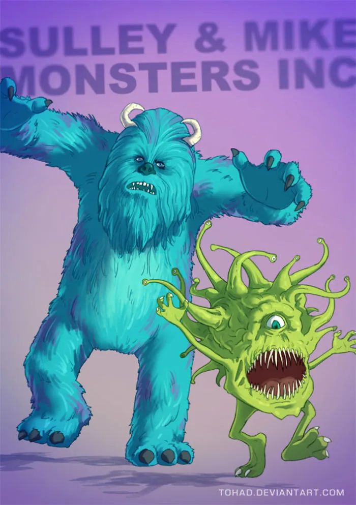 Our Beloved Childhood Characters Turned Into Tarantino-Like Monsters By Sylvain Sarrailh