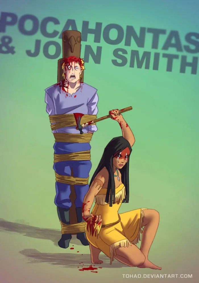 Our Beloved Childhood Characters Turned Into Tarantino-Like Monsters By Sylvain Sarrailh
