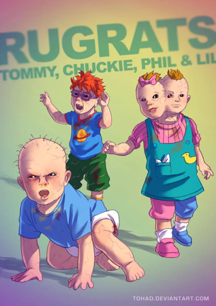 Our Beloved Childhood Characters Turned Into Tarantino-Like Monsters By Sylvain Sarrailh