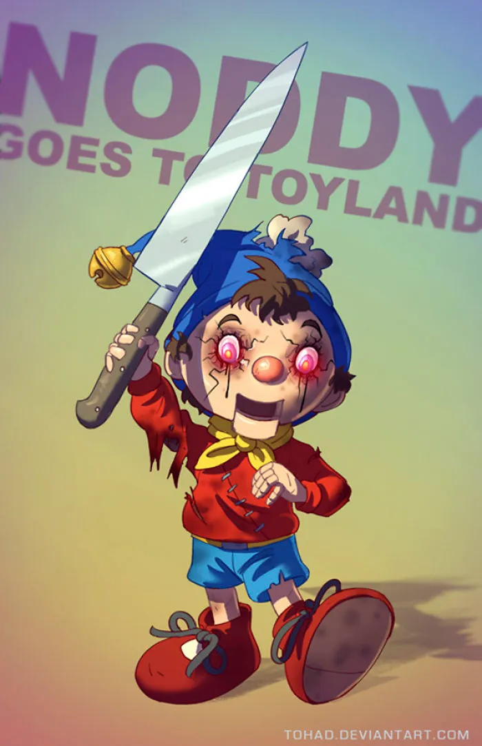 Our Beloved Childhood Characters Turned Into Tarantino-Like Monsters By Sylvain Sarrailh