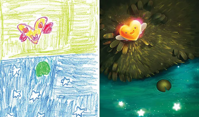 What Happens When Professional Artists Recreate Kids' Monster Doodles In Their Own Unique Style