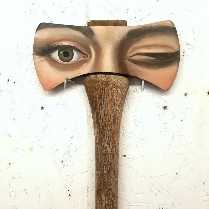 This Artist Finds Old Stuff That Others Threw Away And Transforms It Into Amazing Art