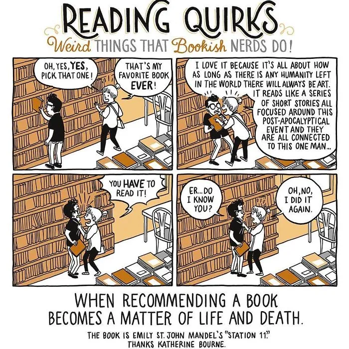 70 Weird Things That Book Addicts Do