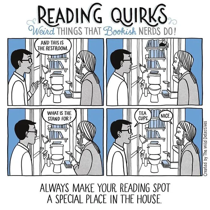 70 Weird Things That Book Addicts Do