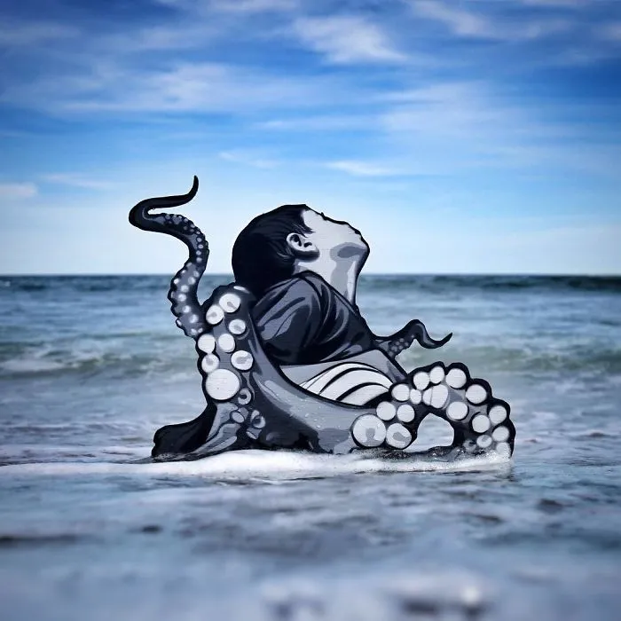 Artist Leaves Tiny Wooden Figures Around The City For People To Find