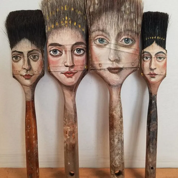 This Artist Finds Old Stuff That Others Threw Away And Transforms It Into Amazing Art