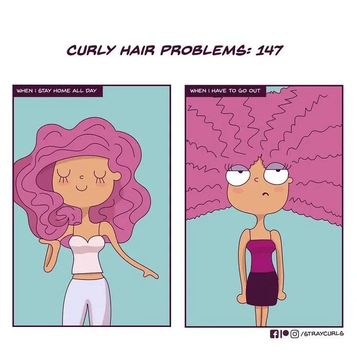 I Like To Create Comics Based On Hair!