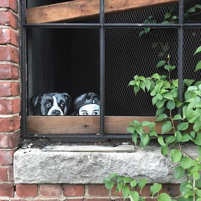 Artist Leaves Tiny Wooden Figures Around The City For People To Find
