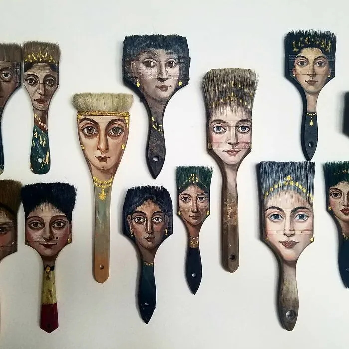 This Artist Finds Old Stuff That Others Threw Away And Transforms It Into Amazing Art